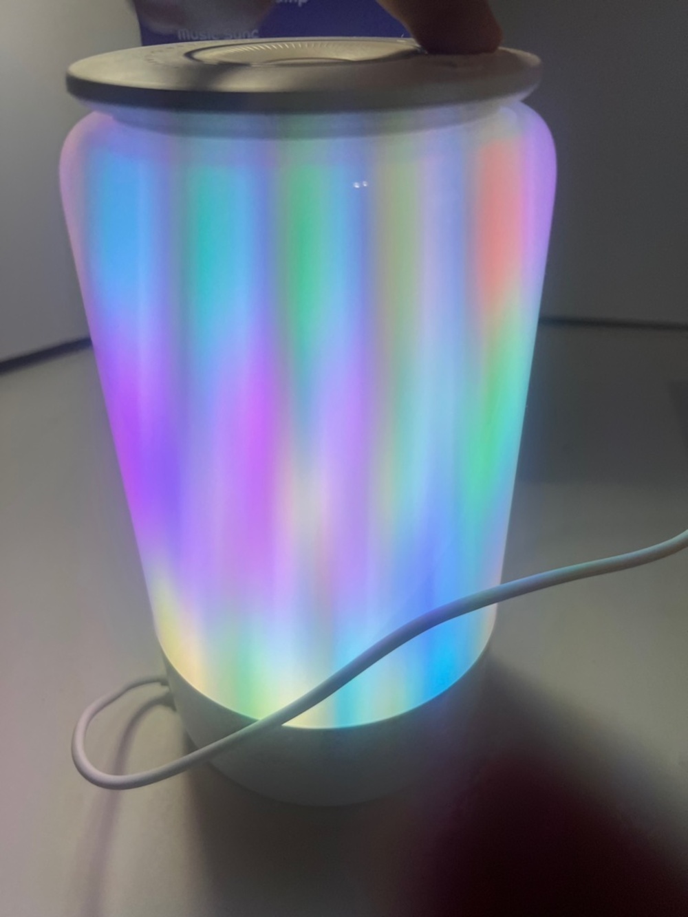RGB Table Music Sync Lamp Magic Acous. It has different color settings - Picture 9 of 15